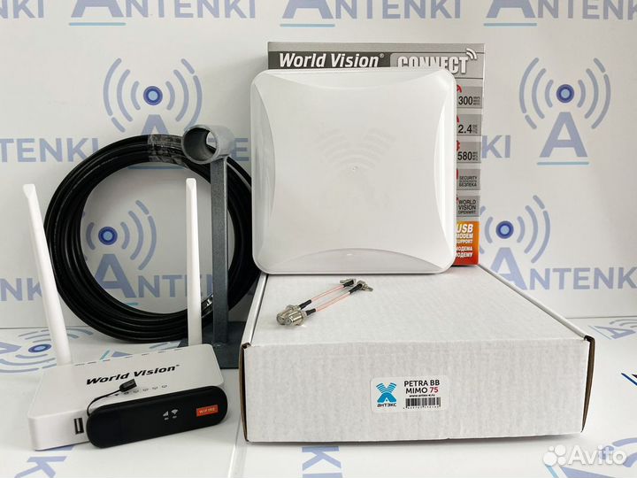 Интернет на дачу 3G 4G/ Усиление