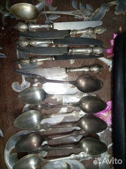 Столовые приборы мельхиор