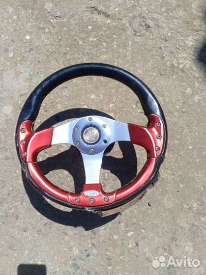 Спортивный руль на ваз