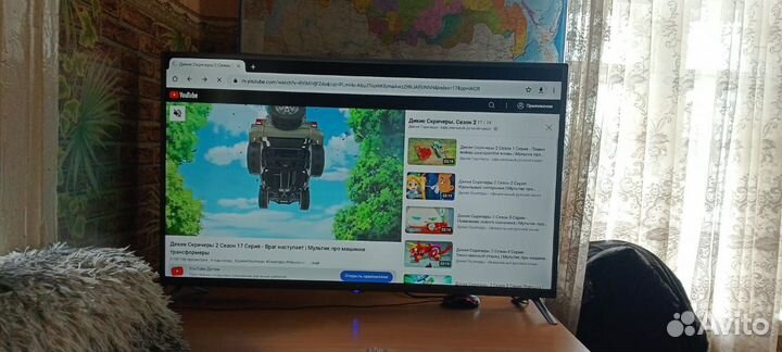 Телевизор 43 дюйма SMART tv android