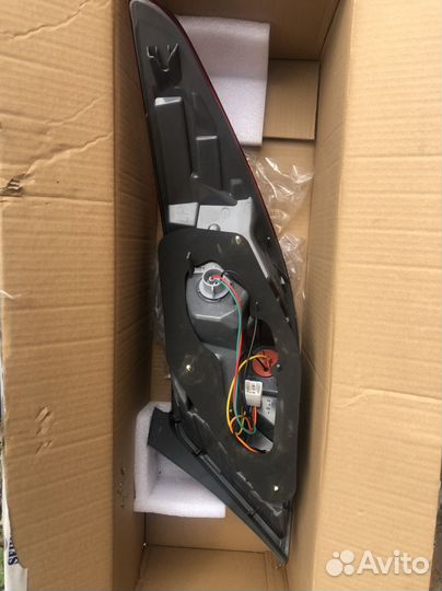 Фара задняя левая solaris рестайлинг