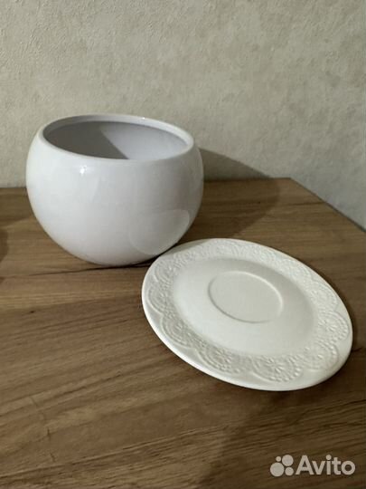 Горшок для цветов керамический