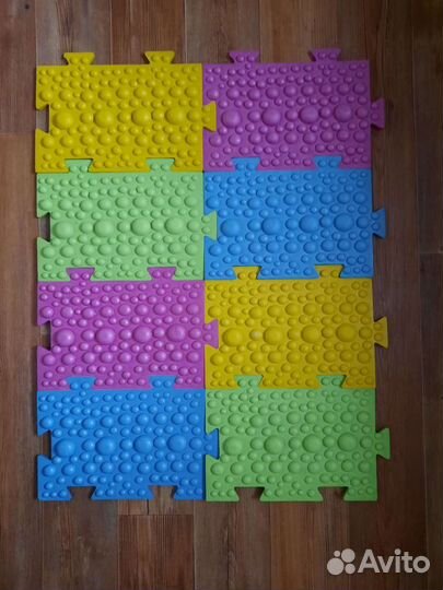 Ортопедический коврик-пазл детский