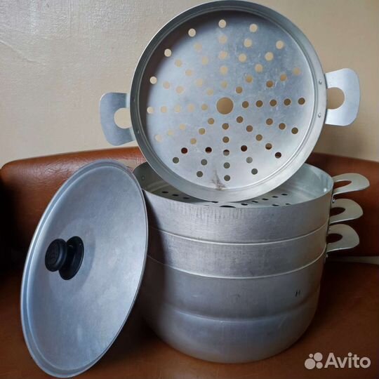 Мантоварка алюминиевая б/у