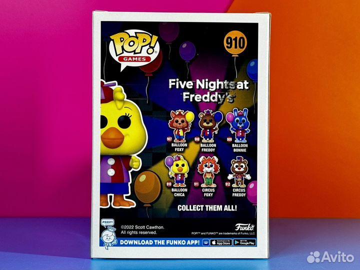 Funko Pop Games 910 Balloon Chica (FNaF)