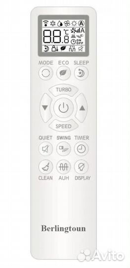 Сплит-система Berlingtoun BR-09mbst1/IN/BR-09mbst1