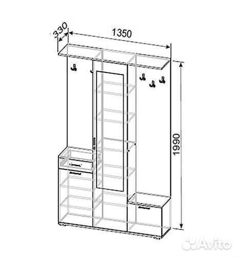 Прихожая новая