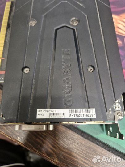 Видеокарта gtx 1050 2gb
