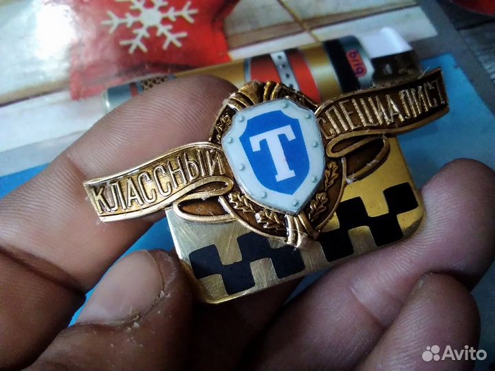 Кокарда значок эмблема таксиста