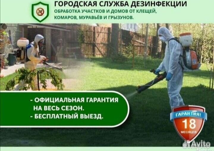 Уничтожение тараканов клопов мышей клещей плесени