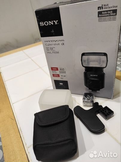 Вспышка камеры sony hvl f 60m
