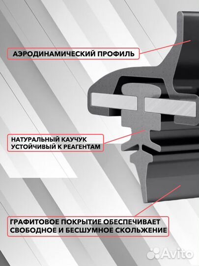 Щетка стеклоочистителя дворник автомобильный 500 м
