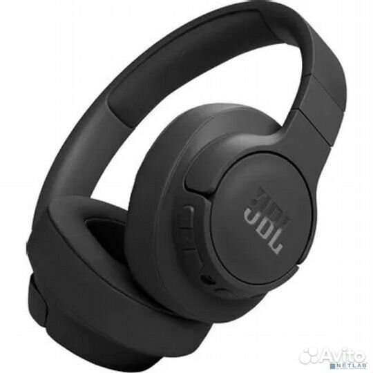 Наушники JBL Tune 770NC, Bluetooth, мониторные, черный jblt770ncblk