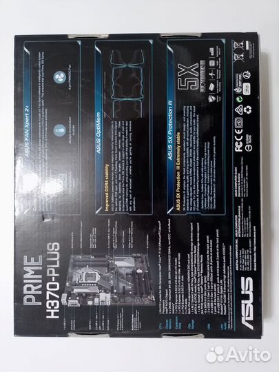 Материнская плата asus prime h370-plus