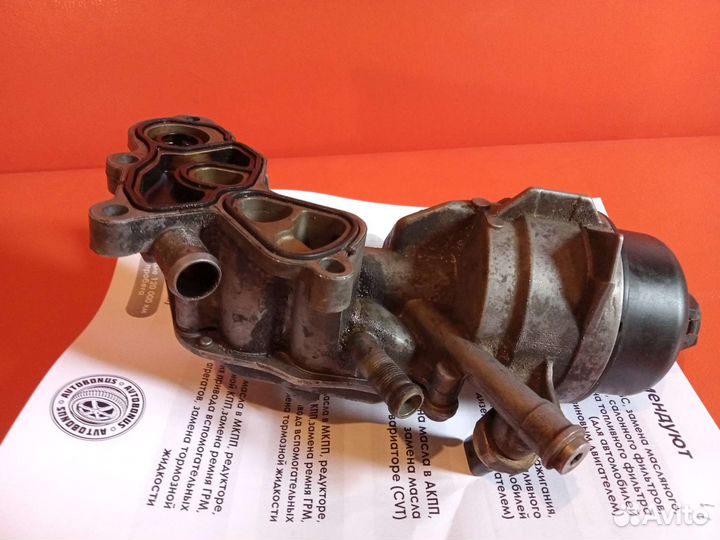 Корпус масляного фильтра 1.6 тнр