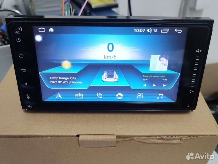 Штатная магнитола Toyota 20x10см, EasyWay 1/16Gb