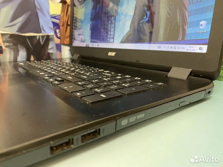 Большой Ноутбук Acer 4 ядра/SSD/6gb/17.3