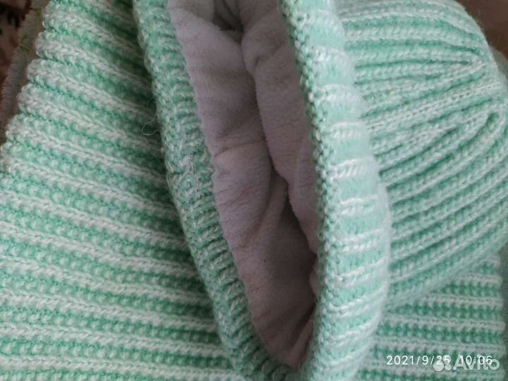 Шапка и снуд для девочки