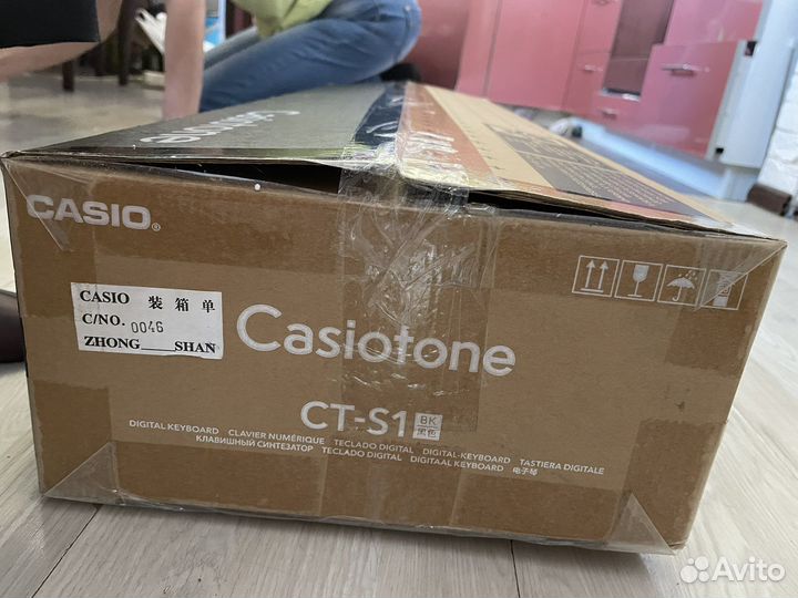 Синтезатор casio CT-S1BK