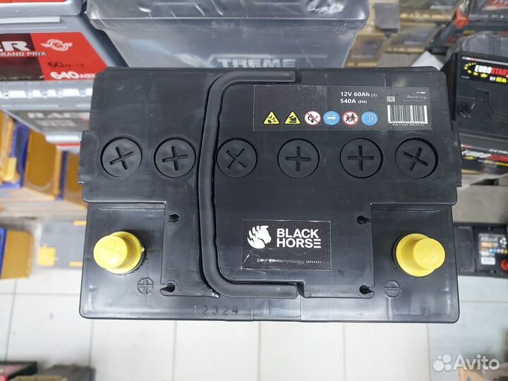 Аккумулятор Black Horse 60Ач