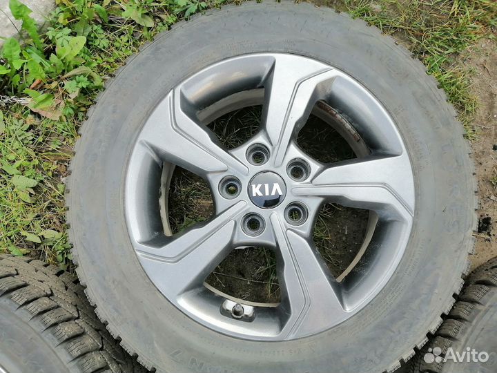 Оригинальные колёса r16 kia ceed k5 k 5 зимние