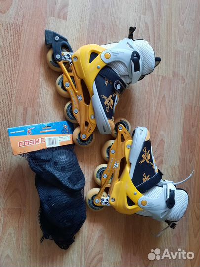 Роликовые коньки подростковые, раздвижные