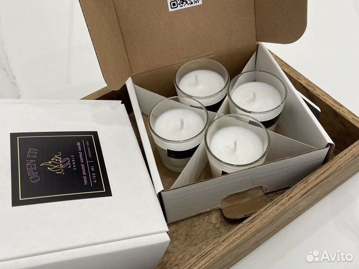 Набор свечей “fruitberry” 4/50мл