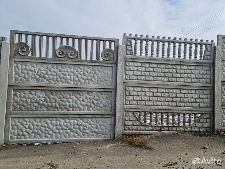 Линия по производству бетонных заборов