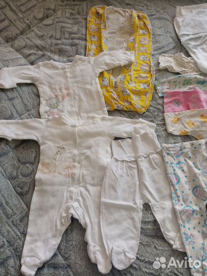 Платье боди для девочки шапочки с 0 до 68 размера