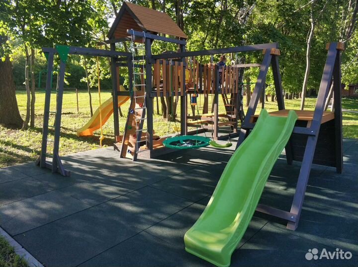 Услуги сборки / монтажа детских площадок