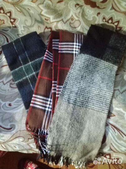 Мужской шарфы и шапки