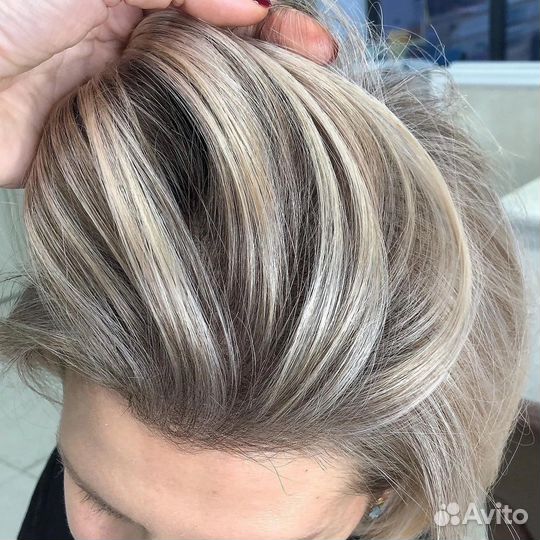 Окрашивание волос, камуфлирование седины