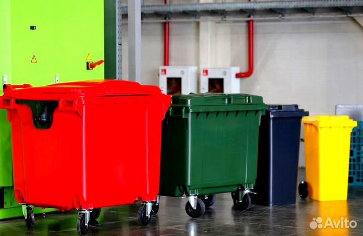 Пластиковый контейнер 1100л