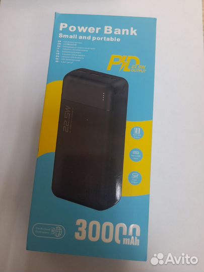 Внешний аккумулятор PawerBank 30000mAh