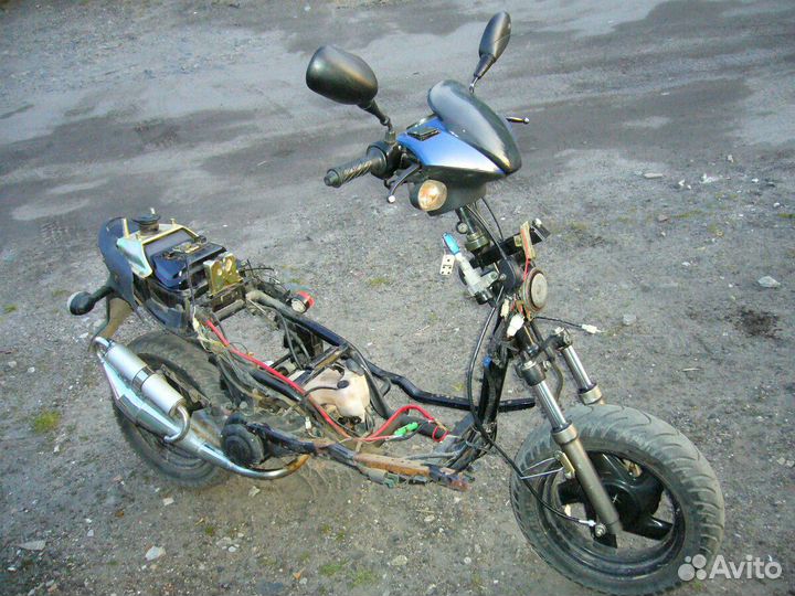 Скутер в разбор