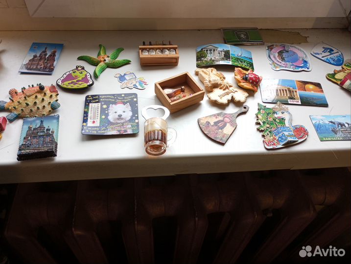 Магнитики- 42 шт