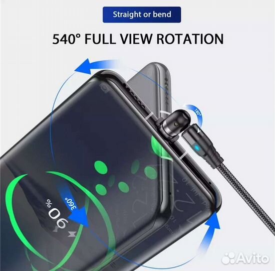 Магнитные кабели зарядки - USB Type-C