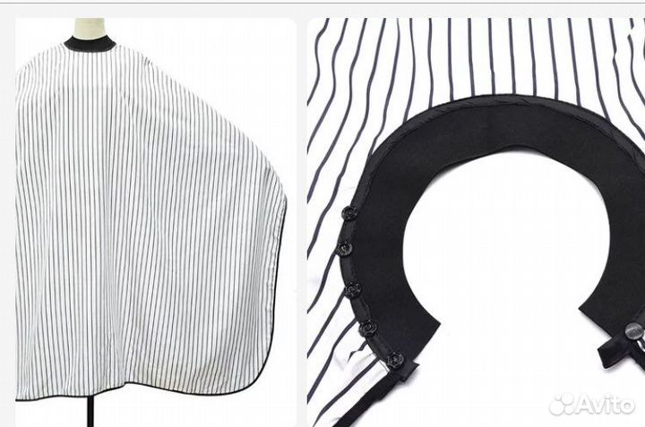 Пеньюар с неопреновым воротником