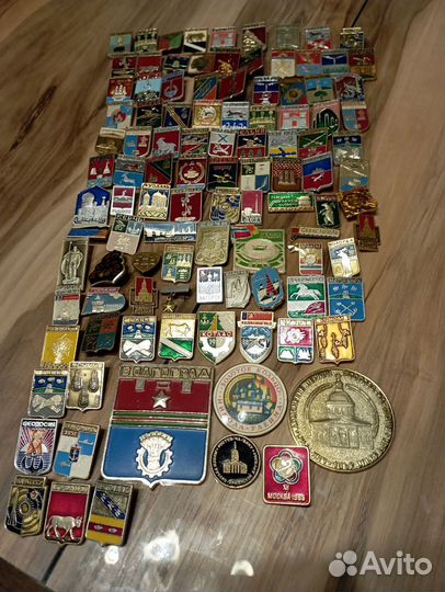 Значки города СССР