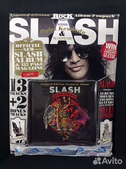 Журнал Classic Rock Slash + CD