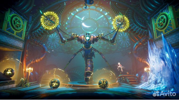 PS4/PS5 диск Trine 5 A Clockwork Conspiracy, новый