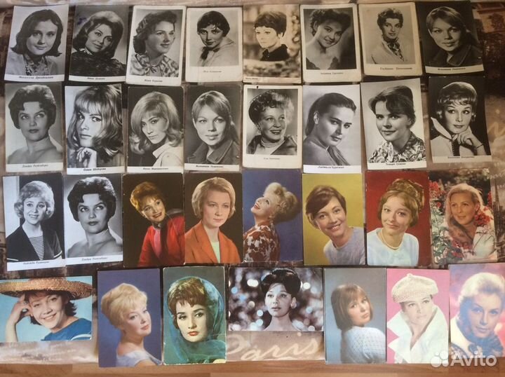 Открытки актеров СССР