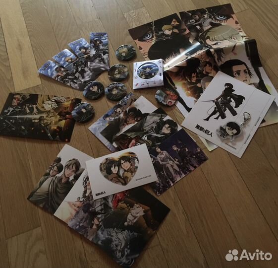 Подарочный набор Аниме. Плакаты 