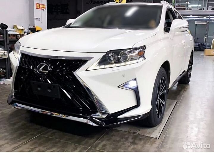 Lexus RX 2009-2014 Бампер Стиль 2017+ TRD O3EX1