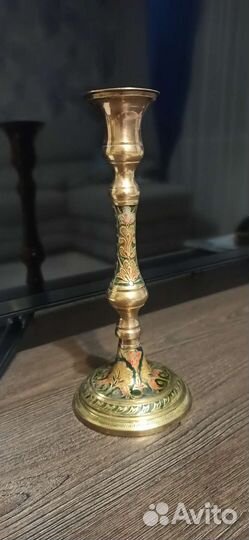 Подсвечник латунь Индия