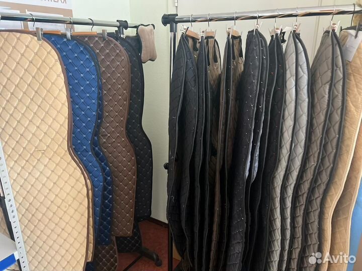 Накидки автомобильные Велюр Premium с боками