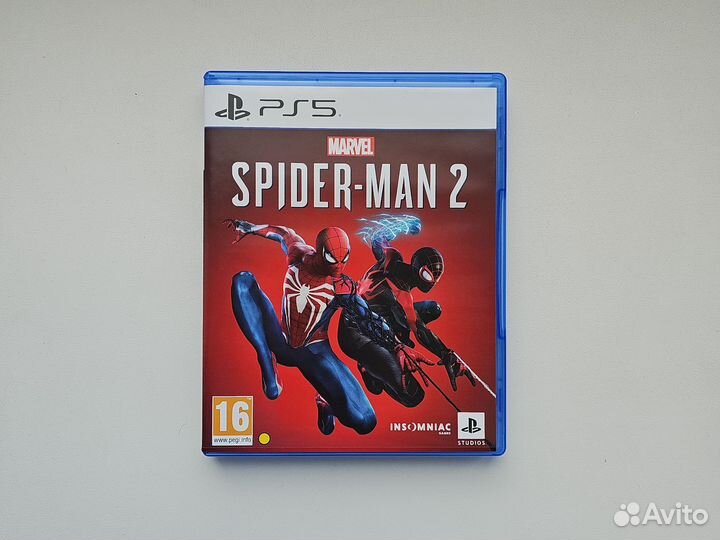 Spider man 2 ps5 диск Русская озвучка