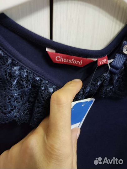 Блузка школьная новая 128 размер