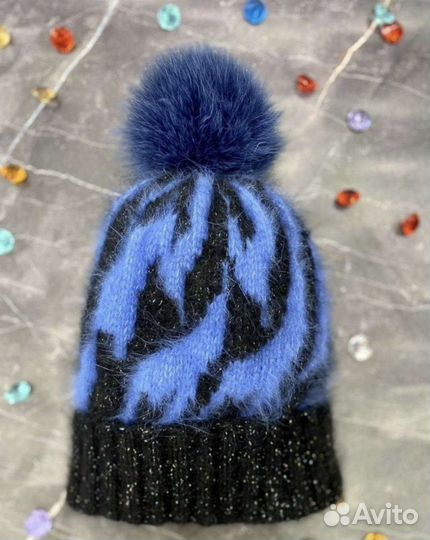 Шапка женская вязаная