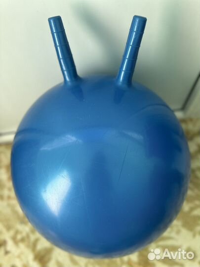 Мяч фитбол с ручками